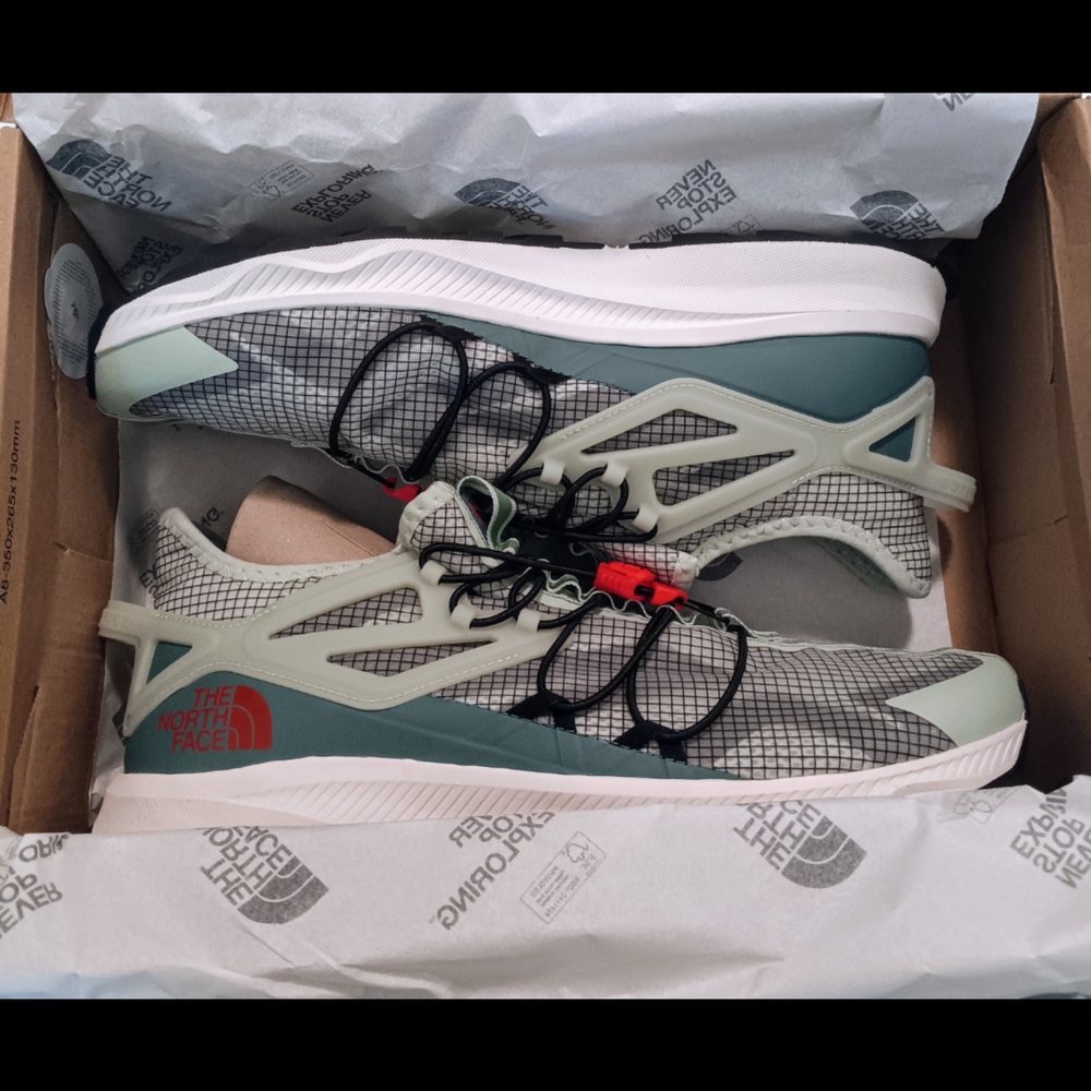 The North Face Athletic Shoes - Gray and Red